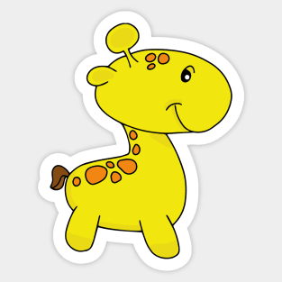 Cute Giraffe Sticker